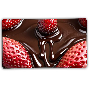 chocolate strawberries loyalty card