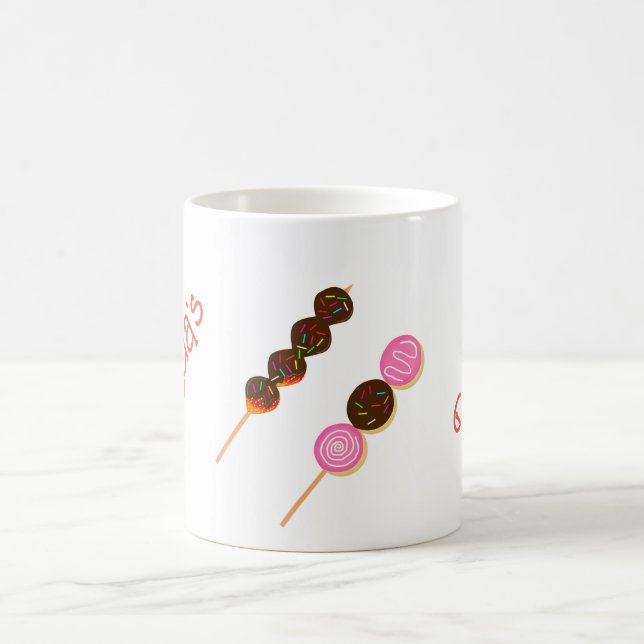 Chocolate Strawberry and Doughnuts Brunch Coffee Mug (Center)