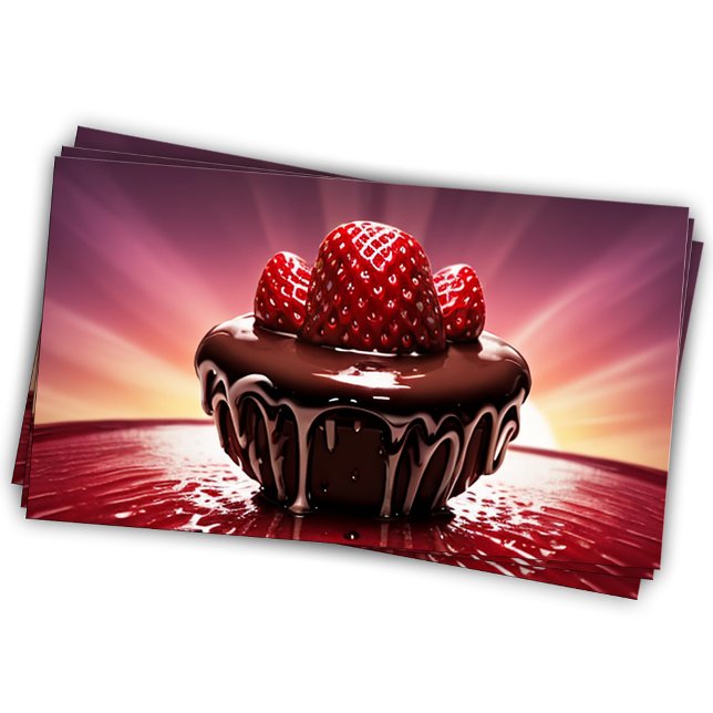 chocolate strawberry sunrays loyalty card (Creator Uploaded)