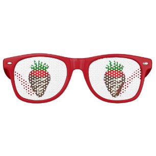 Chocolate Strawberry Valentine's Day Party Shades