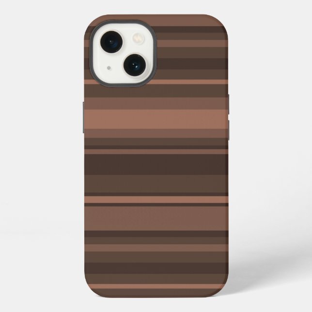 Chocolate stripes Case-Mate iPhone case (Back)