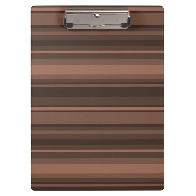 Chocolate stripes clipboard (Front)