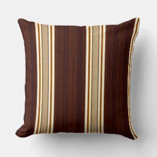 Chocolate Stripes Cushion