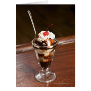 Chocolate sundae