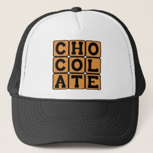 Chocolate, Sweet Dessert Trucker Hat