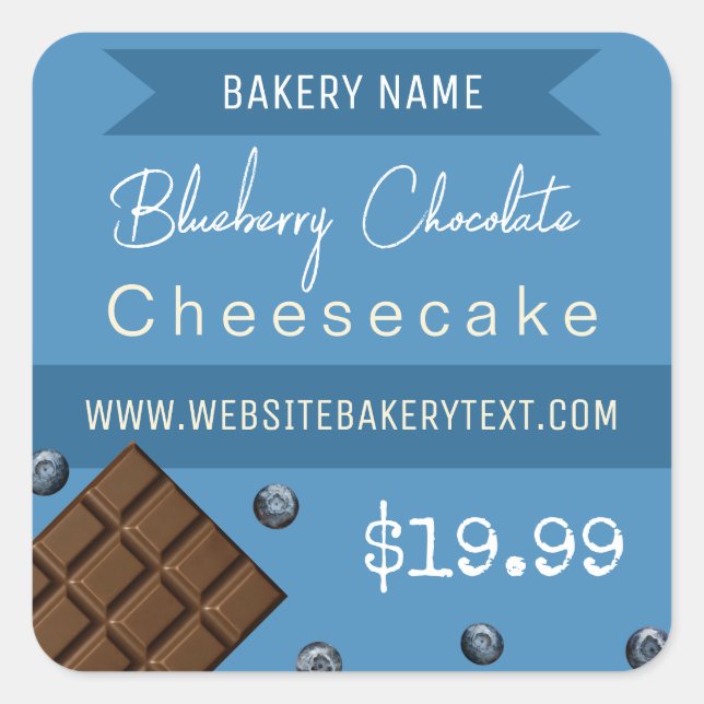 Chocolate Sweet Label (Front)