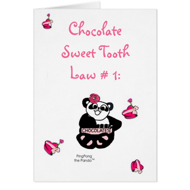 CHOCOLATE SWEET TOOTH LAW (Front)