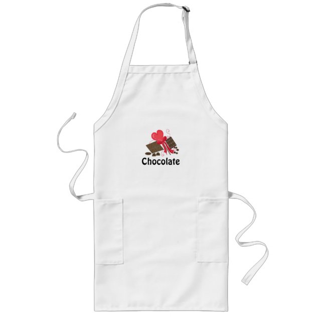Chocolate Treats Long Apron (Front)