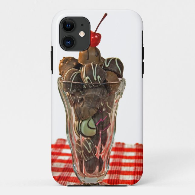 Chocolate Truffle Sundae Case-Mate iPhone Case (Back)