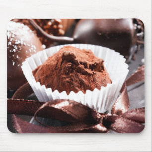 Chocolate truffles mouse pad