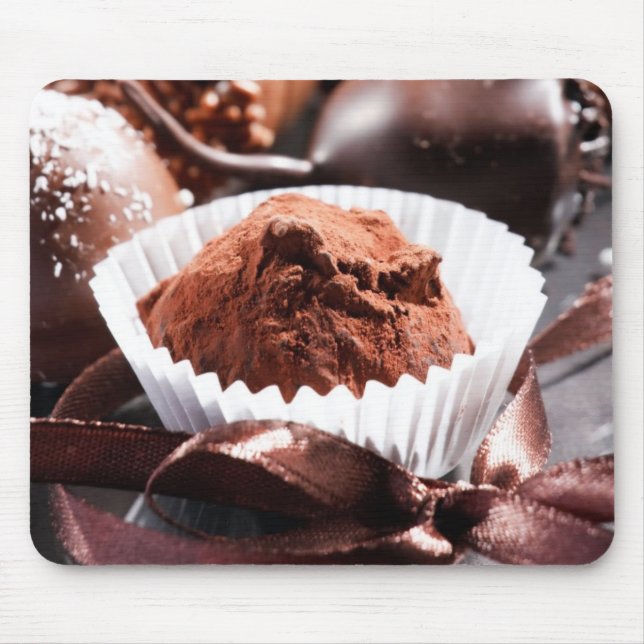 Chocolate truffles mouse pad (Front)