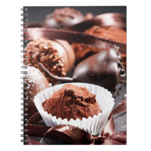 Chocolate truffles notebook