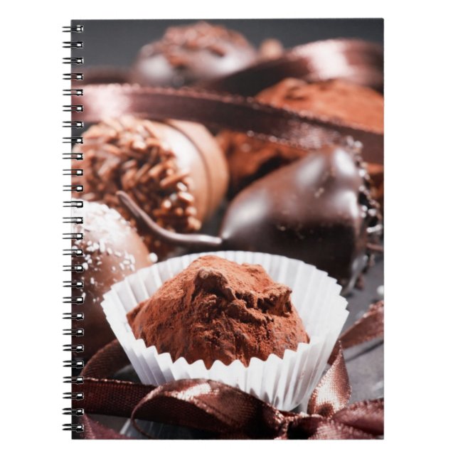 Chocolate truffles notebook (Front)