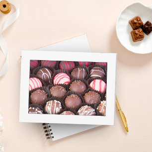 Chocolate Truffles Postcard
