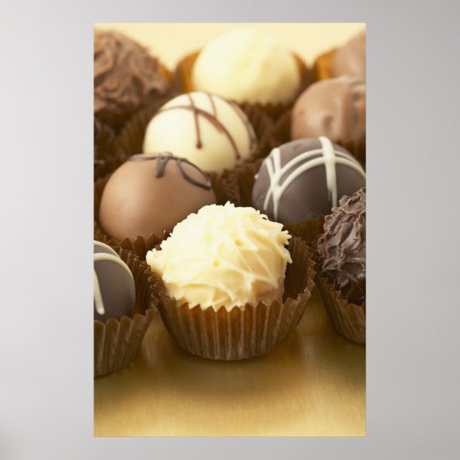 Chocolate Truffles Poster Print (Front)