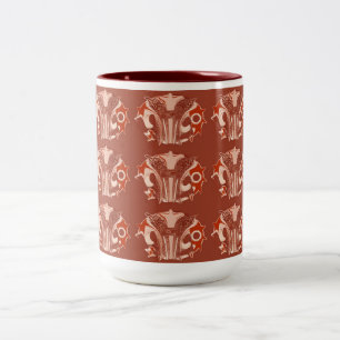 Chocolate truffles Two-Tone coffee mug