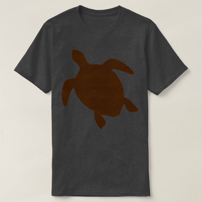 Chocolate Turtle T-Shirt (Design Front)