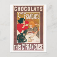 Chocolate ~ Vintage Hot Chocolate Drink Ad