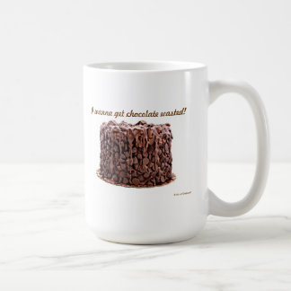 Chocolate Wasted Cake mug