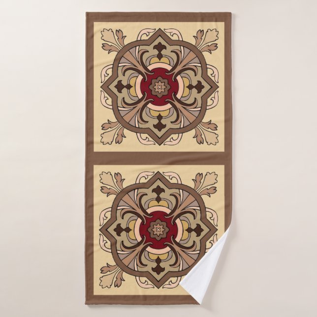 Chocolate Wine Bath Towel (Bath Towel)