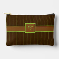 Chocolate with Lime Pinstripes