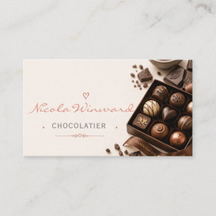 Chocolatier Business Card