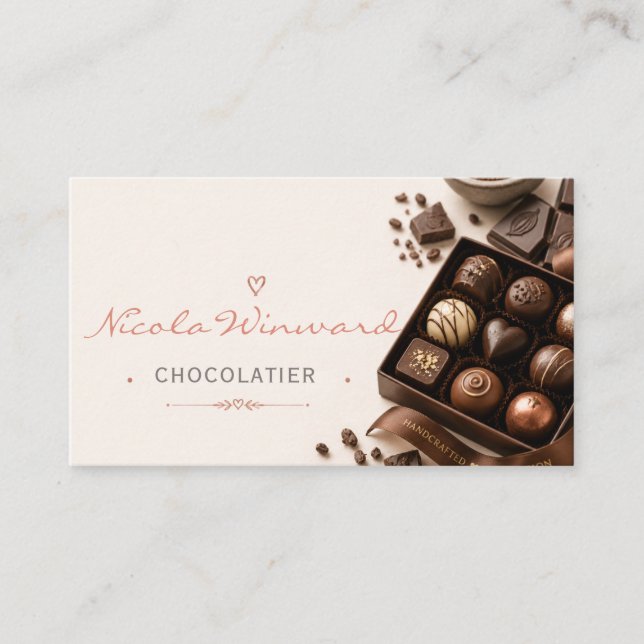 Chocolatier Business Card (Front)