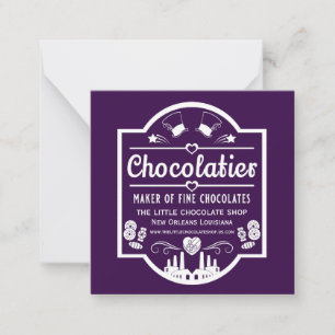 Chocolatier Maker Card