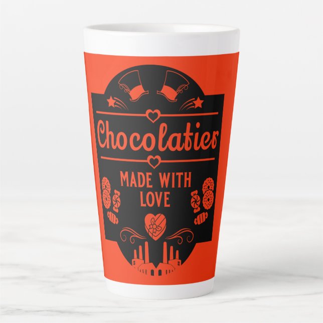 Chocolatier Maker Latte Mug (Front)