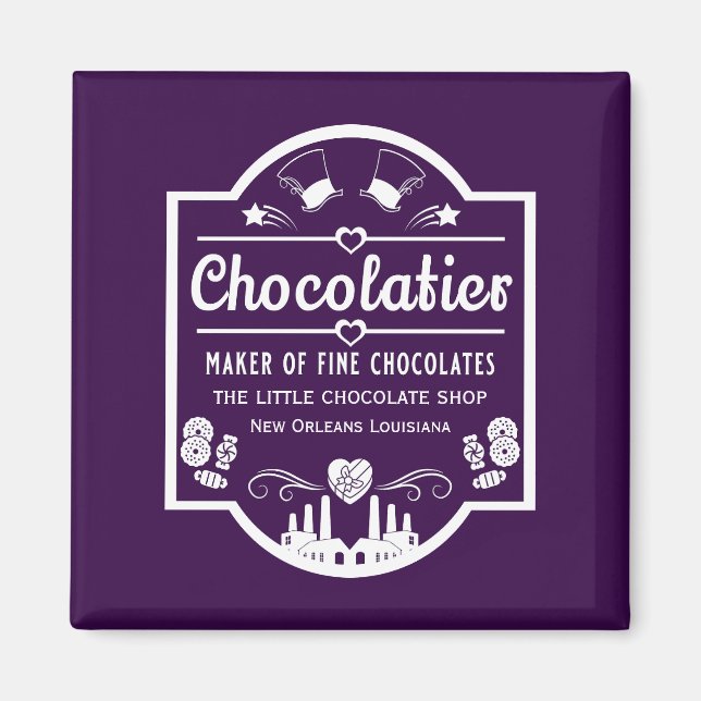 Chocolatier Maker Magnet (Front)