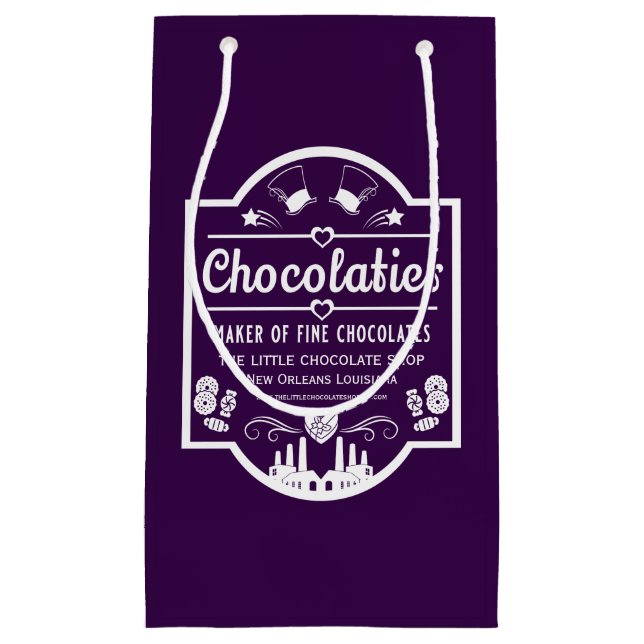 Chocolatier Maker Small Gift Bag (Front)