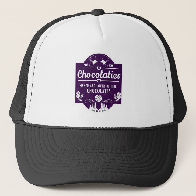 Chocolatier Maker Trucker Hat (Front)