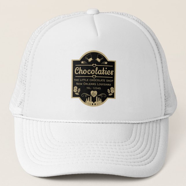 Chocolatier Maker Trucker Hat (Front)