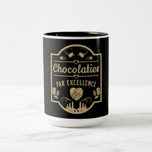 Chocolatier Maker Two-Tone Coffee Mug