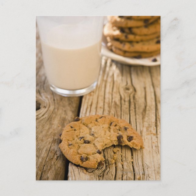 chocolte chip cookies postcard (Front)
