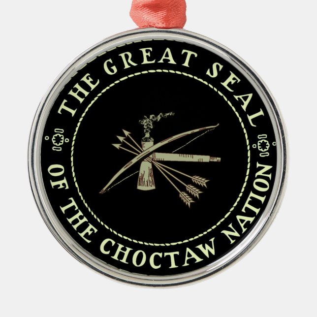 CHOCTAW SEAL Ornament (Front)