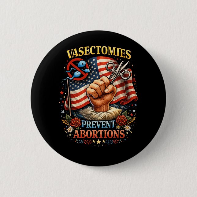 Choice and Consequence 6 Cm Round Badge (Front)