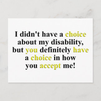 Choice Postcard