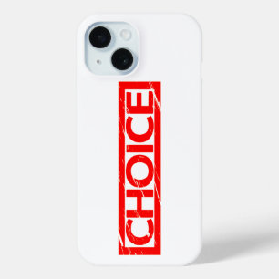 Choice Stamp iPhone 15 Case