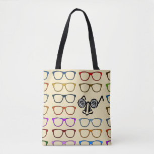 Choices- Whimsical Eyeglasses Tote Bag