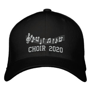 Choir 2020 Embroidered Music Gift Embroidered Hat