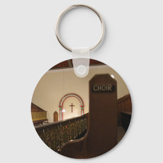 choir bench key ring