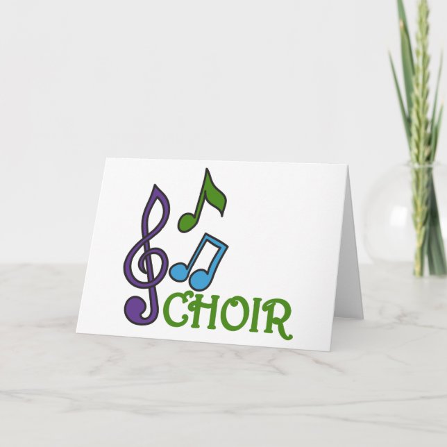 Choir Card (Front)