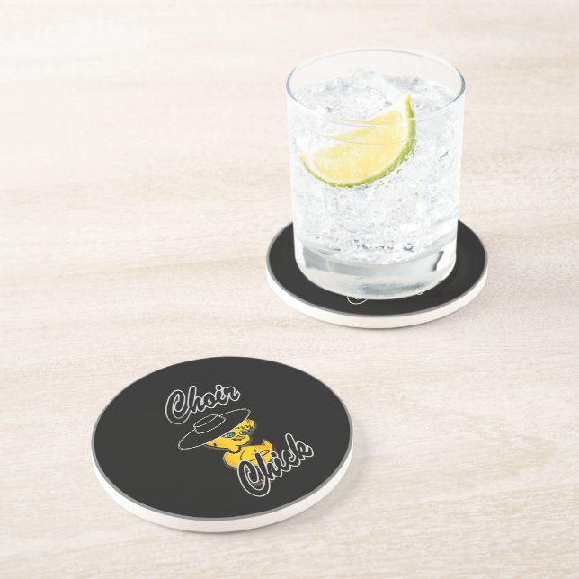 Choir Chick #4 Coaster (Side)
