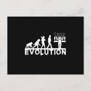 Choir Conductor Evolution Chorus Choral Music Gift Postcard