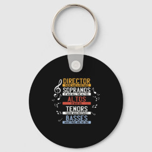 Choir Joke Shirt _ Funny Music Singing Tee _ Men W Key Ring