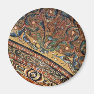 Choir Mosaics At San Vitale In Ravenna Vault Scene Magnet