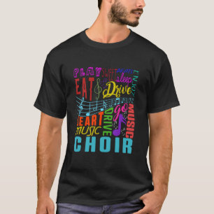 Choir Music Chorus Choral Music Conductor Gift T-Shirt