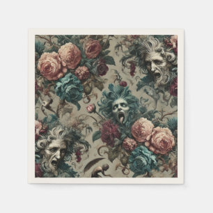 Choir of an Unholy Accord – Gothic Victorian Napkin