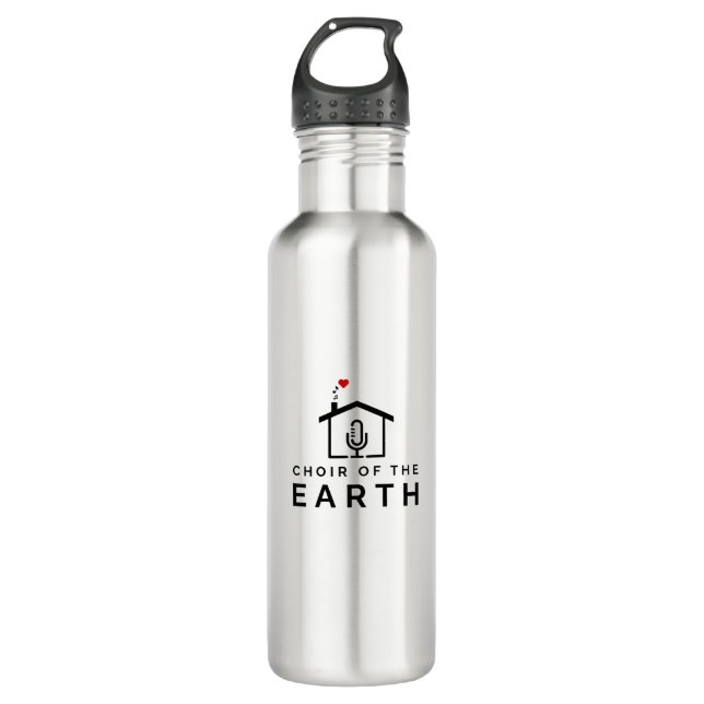 Choir of the Earth Logo Stainless Steel 710 Ml Water Bottle (Front)